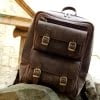 Δερμάτινη Τσάντα DOS in special laptop backpack version 3