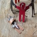 Δερμάτινη Χειροποίητη Θήκη Κλειδιών 'PERSON' 7