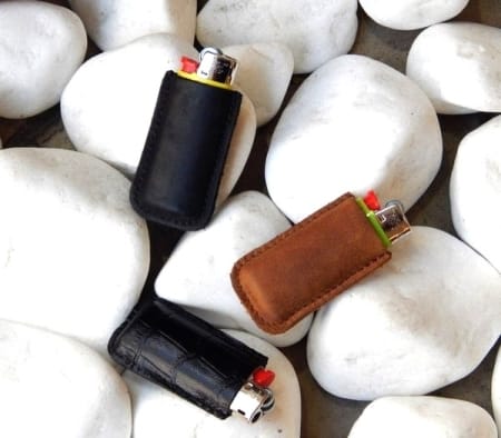 Leather Lighter Case 1