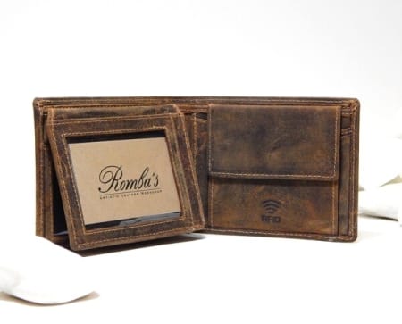 Leather Men's Wallet 'RUSTICO' 1