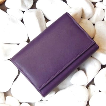 Leather Woman's Wallet 'BERTA' 4