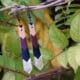 Handmade Leather Earrings 'ROSA' 12