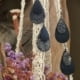 Handmade Leather Earrings 'BERLIS' 14