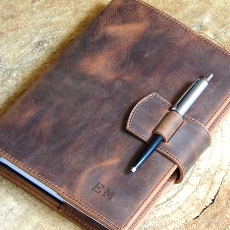 Handmade Leather Calendar (size ΙΙ) 4