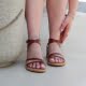 Leather sandals ARTEMISIA 8