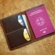 Handmade Leather Passport - documenth Case 20