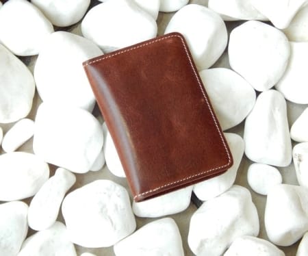 Handmade Leather Passport - documenth Case 1