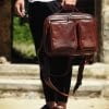 Δερμάτινη Τσάντα VASCO (Backpack - ShoulderBag - HandBag) 3