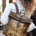 Δερμάτινη Τσάντα TRISTAN in special laptop backpack version 3