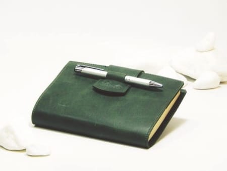 Handmade Leather Notebook (size Ι) 1