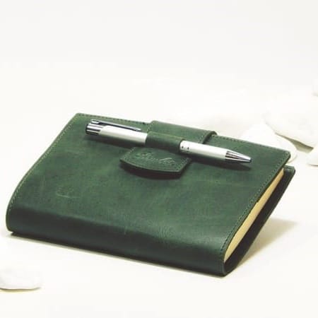 Handmade Leather Notebook (size Ι) 2