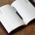 Handmade Leather Calendar (size Ι) 2