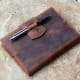 Handmade Leather Calendar (size Ι) 7