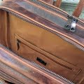 Δερμάτινη Τσάντα DOS - ZIP in special laptop backpack version 2
