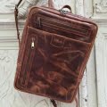 Δερμάτινη Τσάντα DOS - ZIP in special laptop backpack version 3