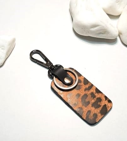 Handmade Leather Keyring 1