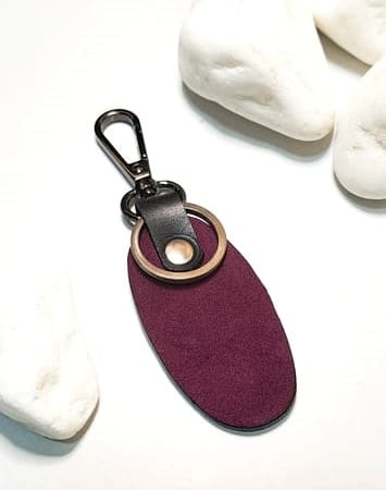 Handmade Leather Keyring 2