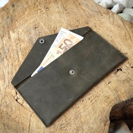 Δερμάτινο Χειροποίητο Bill Folder "Cartelle" 5