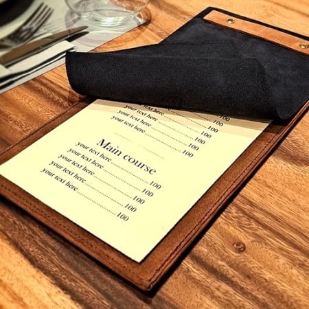 Δερμάτινος Χειροποίητος Κατάλογος Menu "Dorso" 6