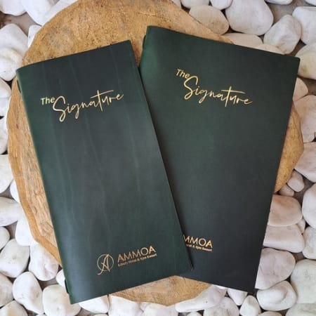 Δερμάτινος Χειροποίητος Κατάλογος Menu "Boneli" 9