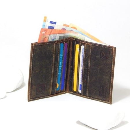 Leather Men's Wallet 'ABACO' 8