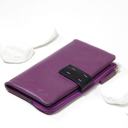 Leather Woman's Wallet 'FEDORA' 6