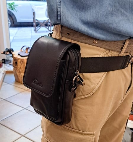Handmade Leather Orders - Waist Bag 1