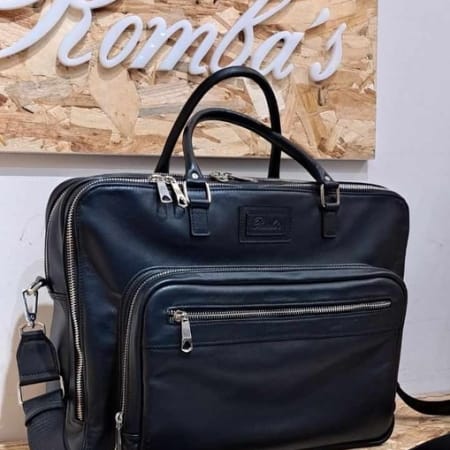 Handmade Leather Orders - Office Bag 7