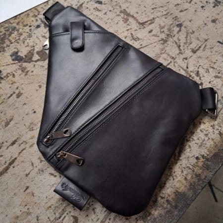 Handmade Leather Orders - Chest Bag 8