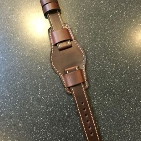 Handmade Leather Orders - Watch Strap 8