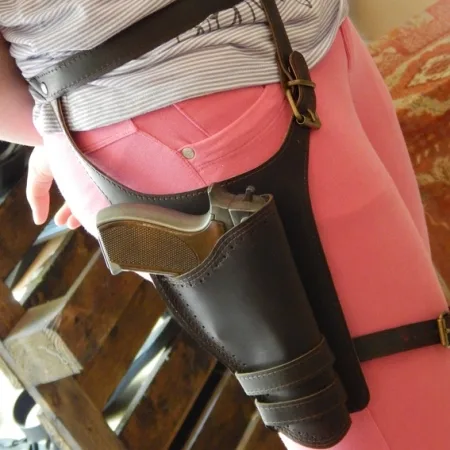 Handmade Leather Orders - Gun Holster 6