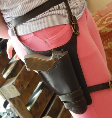Handmade Leather Orders - Gun Holster 1
