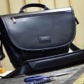 Handmade Leather Orders - Office Bag 3